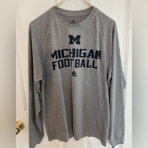 Michigan long sleeve tech shirt.